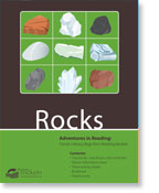 Rocks family literacy bag