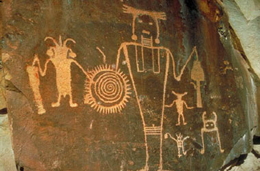 photo of petroglyphs