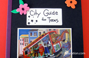 homemade city guide for teens