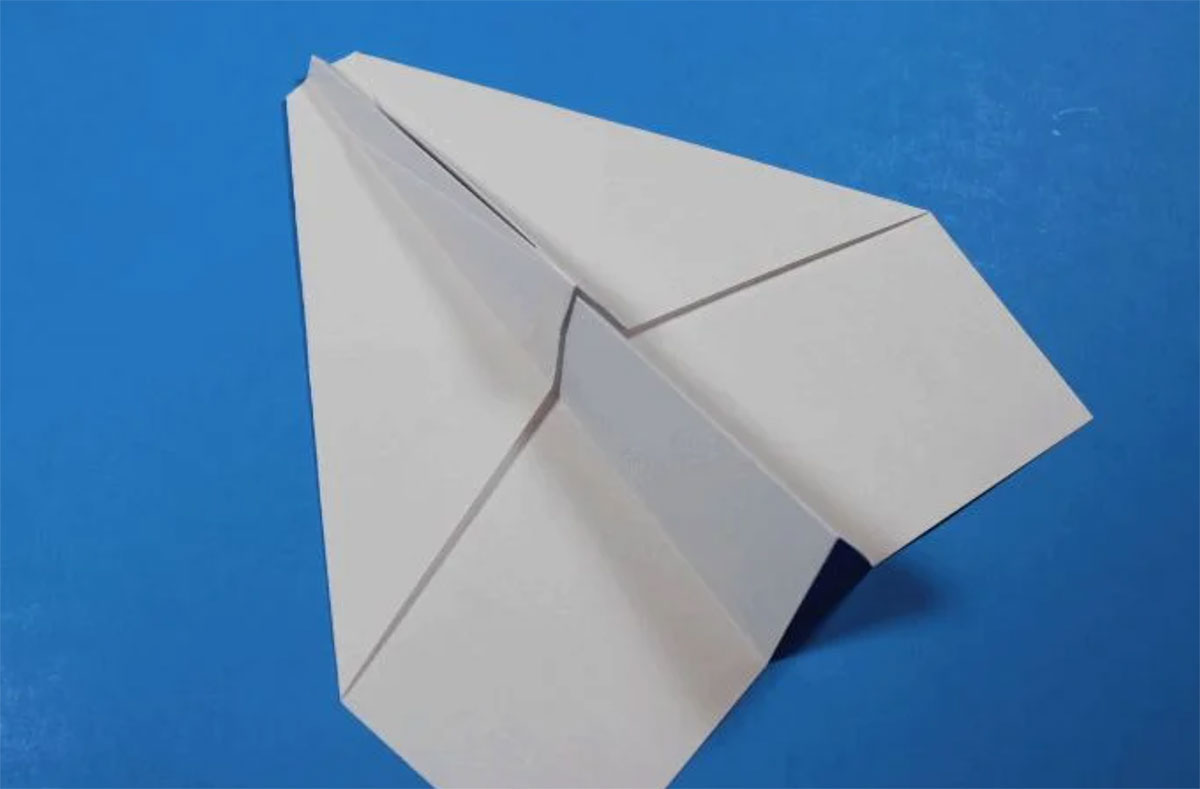 Nakamura folded paper airplane
