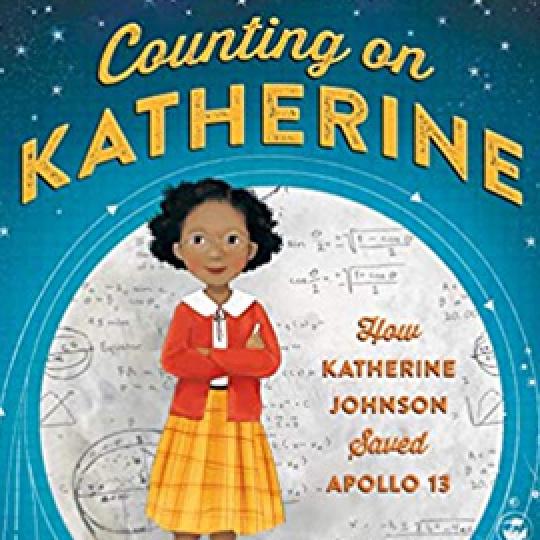 Cover for the children's nonfiction book Counting on Katherine