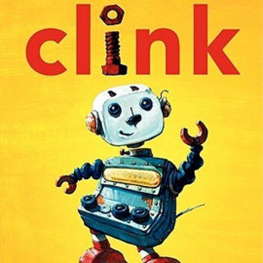 cover of "Clink" showing robot