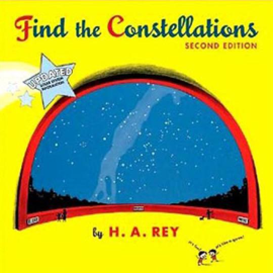 cover of "Find the Constellations" showing a starry sky