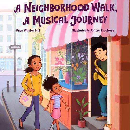 A Neighborhood Walk, A Musical Journey book cover