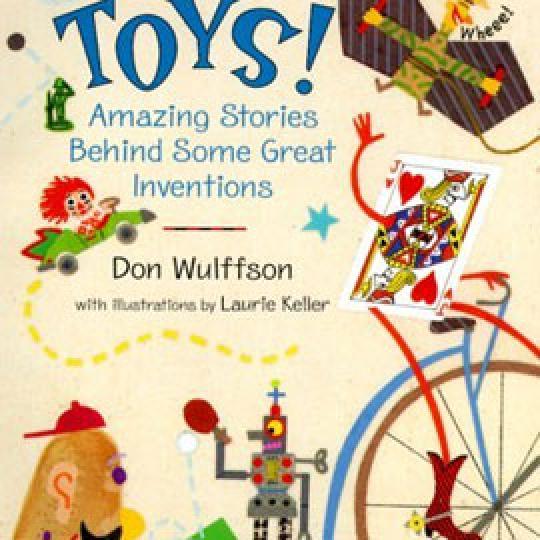 cover of "Toys" showing different kinds of toys