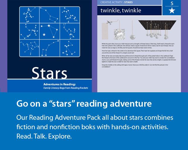 Go on a stars-themed reading adventure