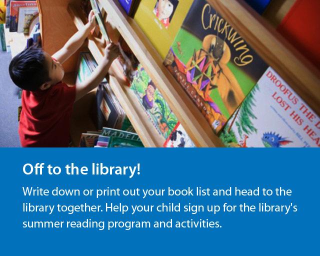 photo of a child taking a book from a bookshelf