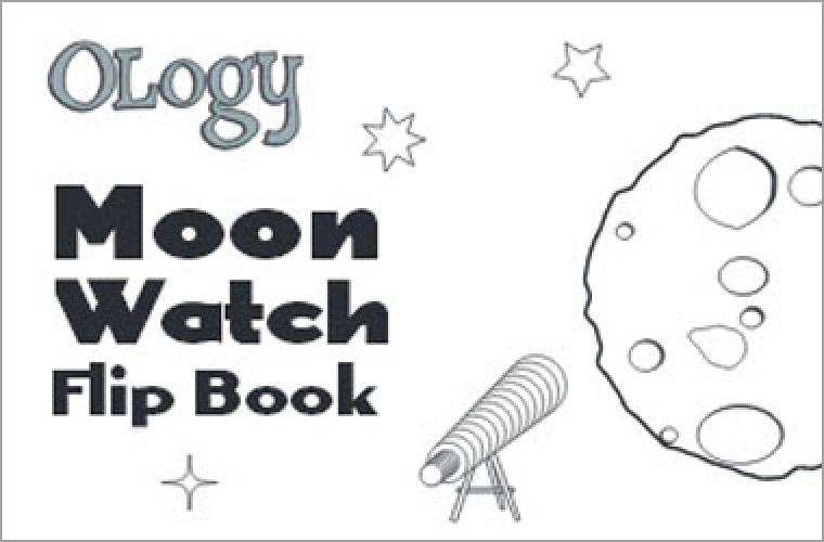 black and white drawing of moon and telescope
