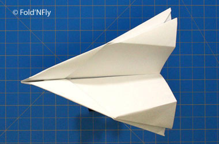 a paper airplane